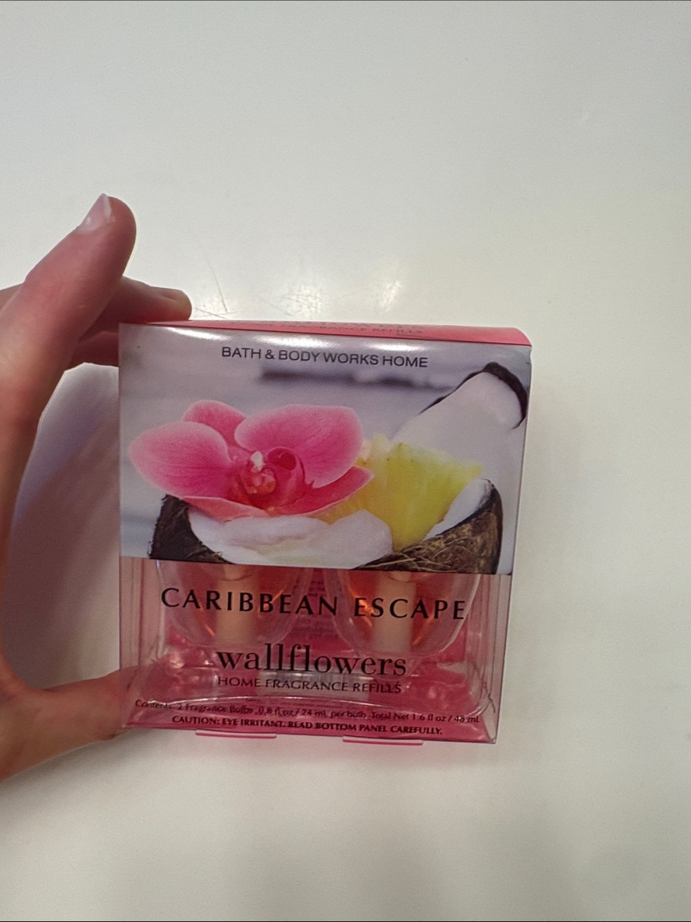 Bath & Body Works Caribbean Escape Wallflowers Refill - Pink